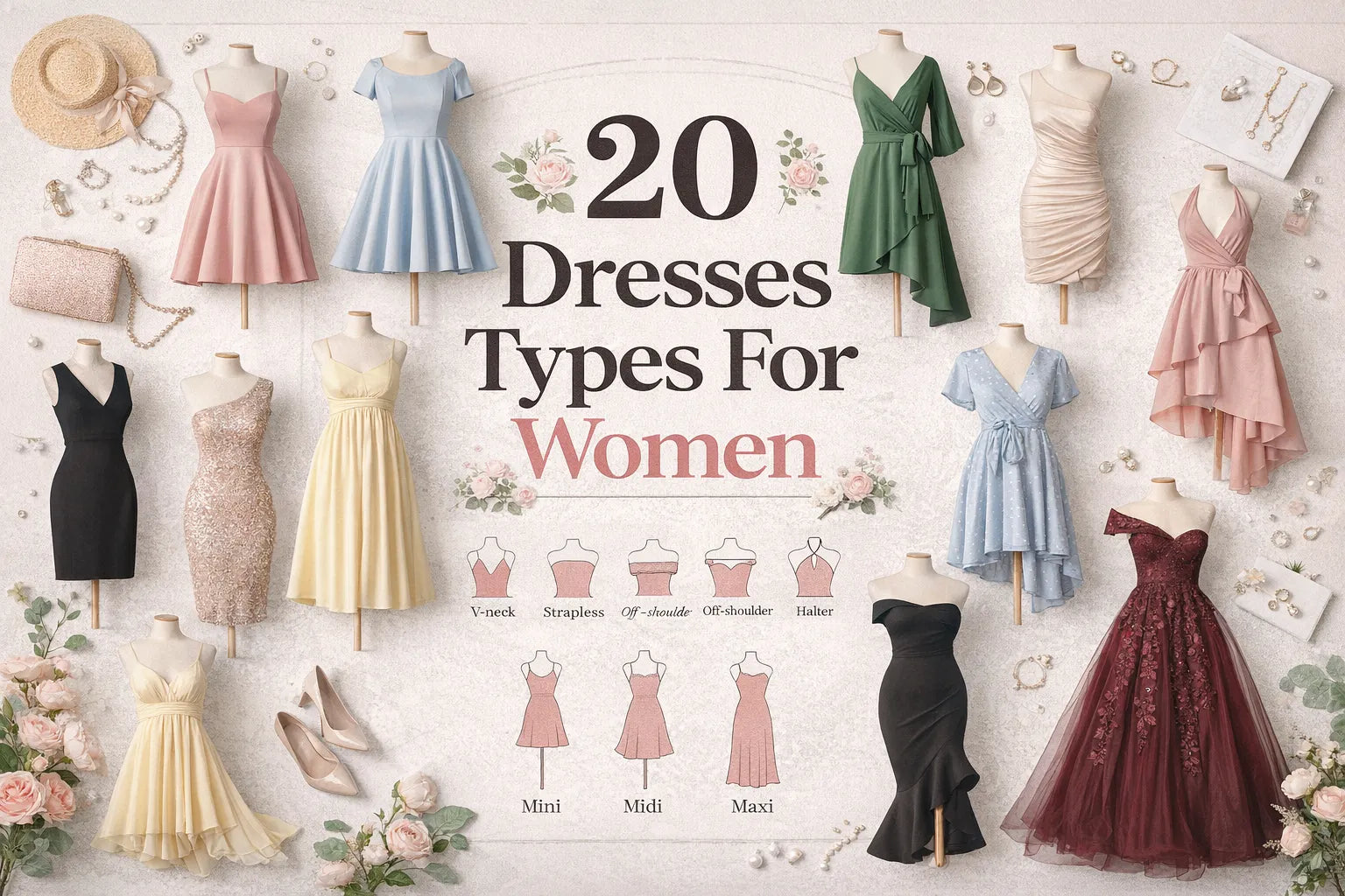 20 Dresses Types For Women || Iqra F. Chaudhry